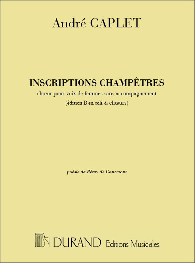 Inscriptions Champetres